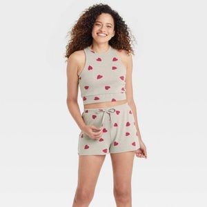 Colsie Heart Pajama Set